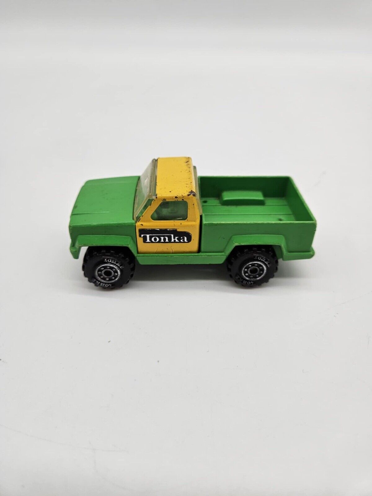 VINTAGE 1978 RARE TONKA GREEN AND YELLOW PICKUP TRUCK