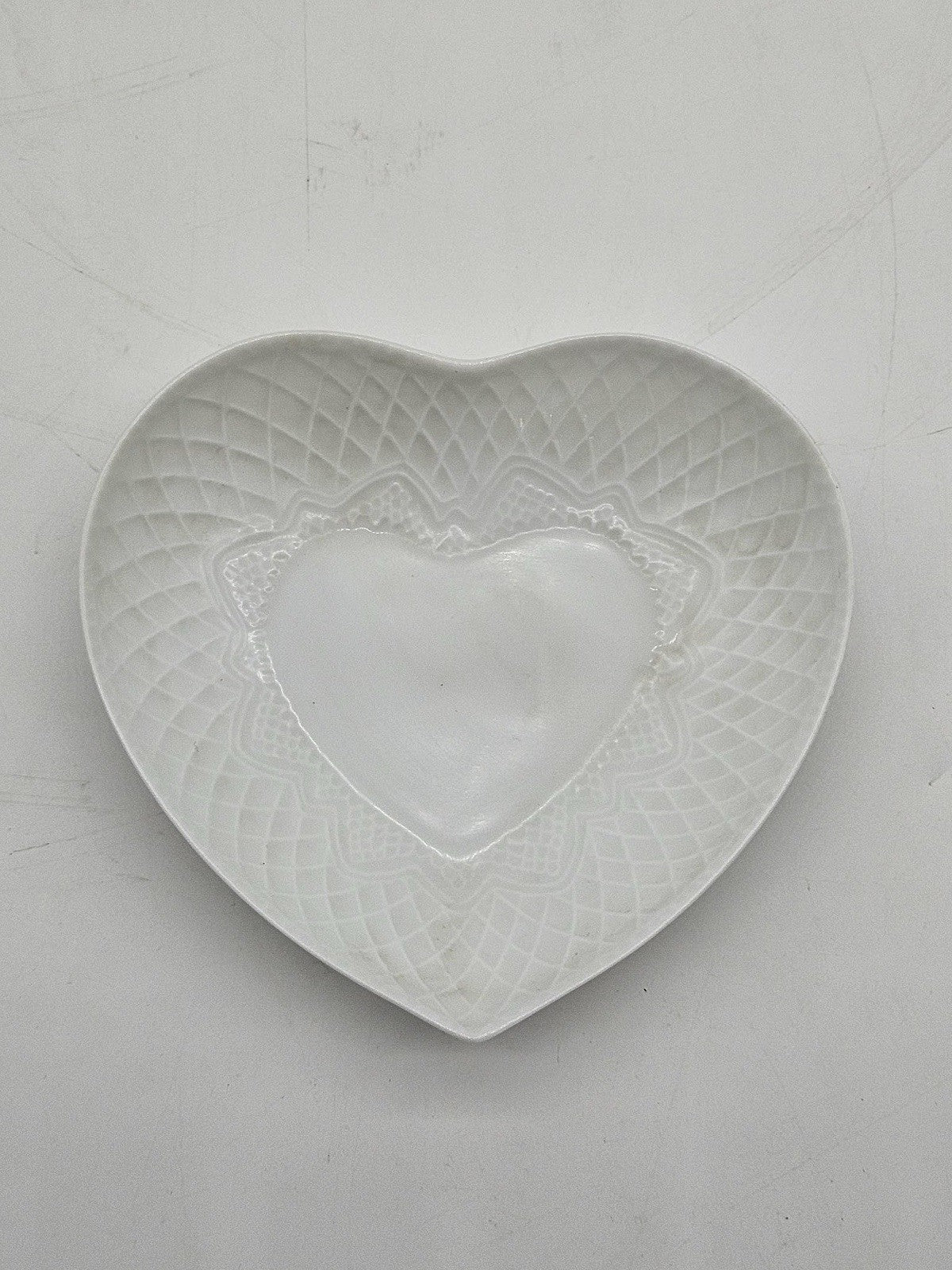 Andrea By Sadek Heart Candy Dish Bowl Made in Japan
