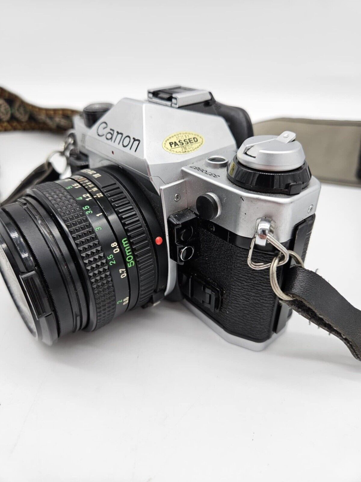 Canon AE-1 Program 35mm Manual SLR Film Camera with 50mm 1:1.8 Lens w/ EXTRAS!!