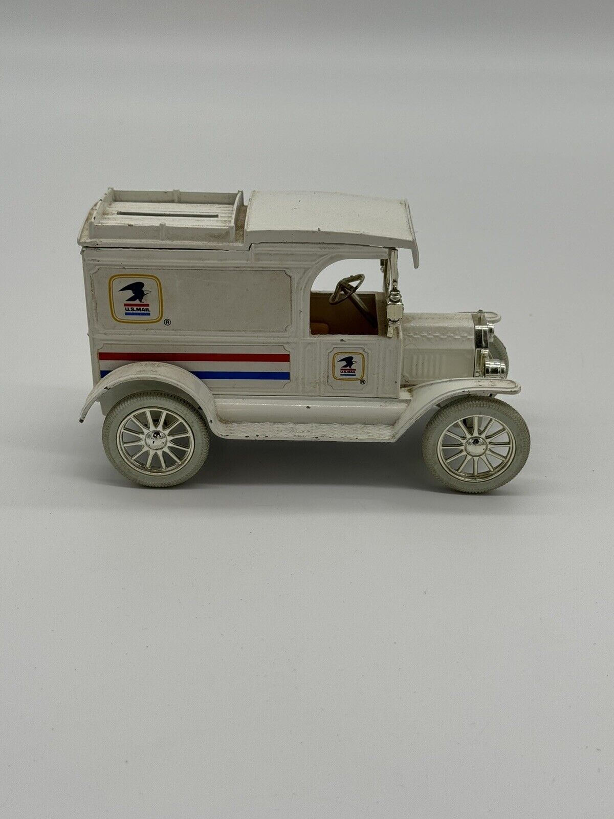 US MAIL 1913 FORD MODEL T DELIVERY VAN BANK ERTL 1989 LTD EDITION 005