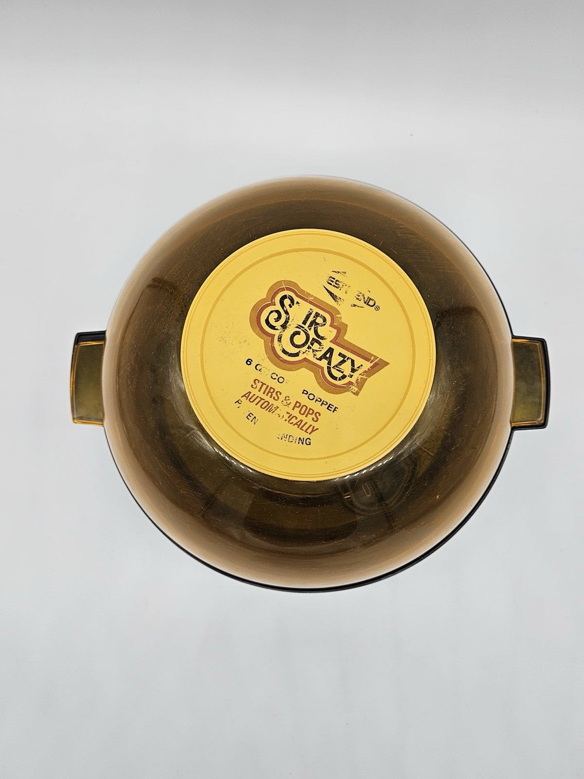 VTG  West Bend STIR CRAZY 6 Qt Dome Popcorn Popper USA 5346 TESTED WORKS Video!
