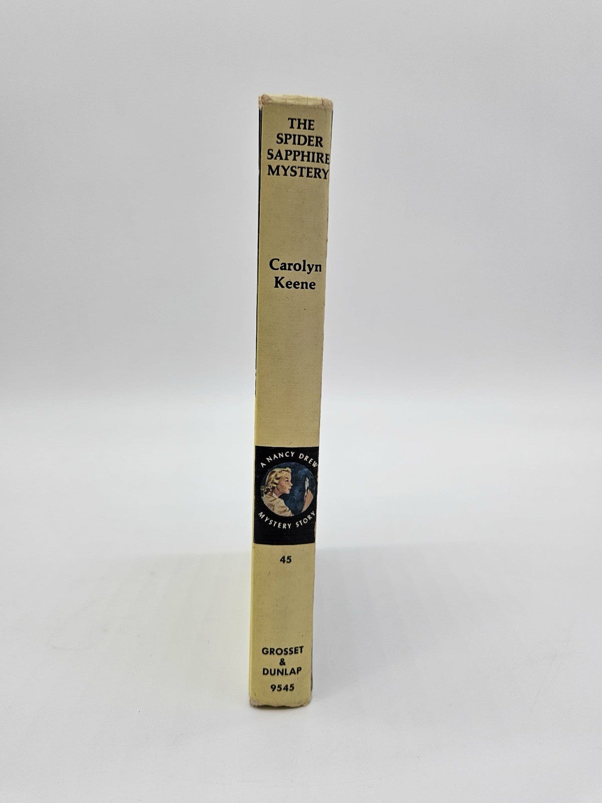 Nancy Drew The Spider Sapphire Mystery Book, #45, Carolyn Keene, 1968, HC
