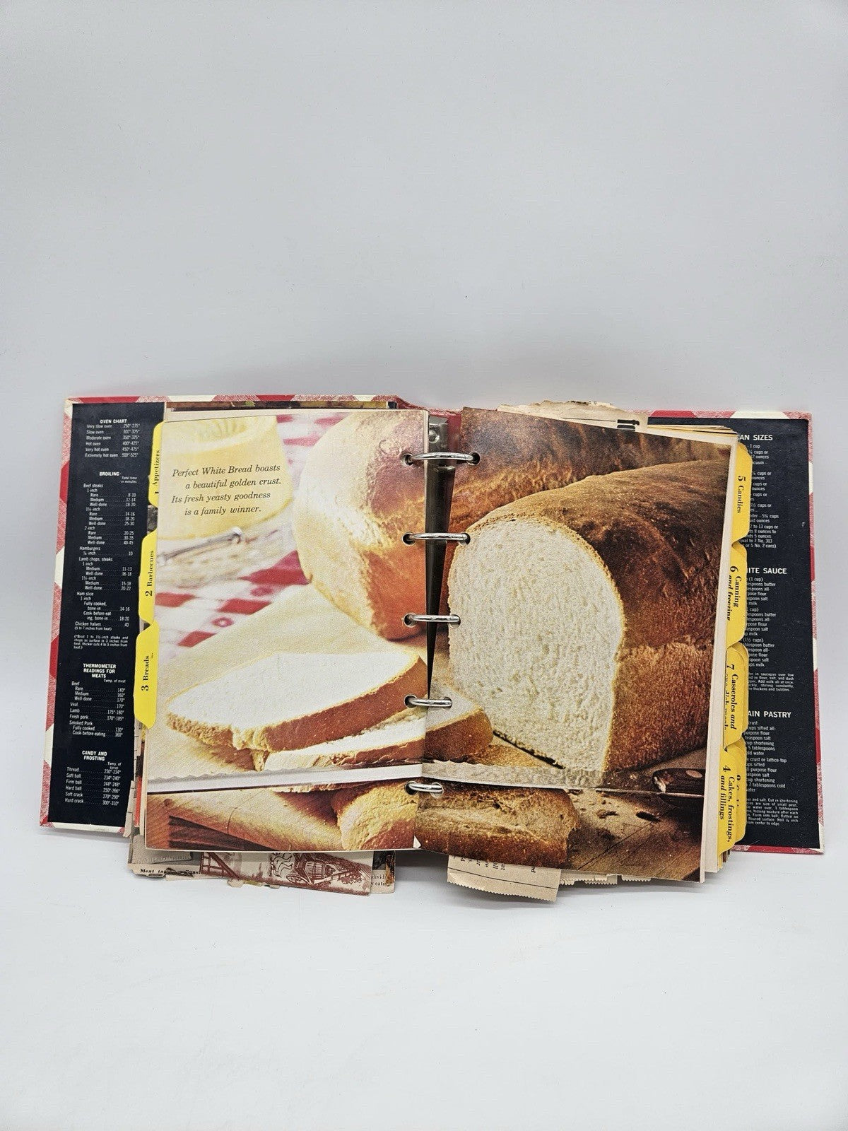 Vintage 1980 8th Better Homes & Gardens New Cook Book 5 Ring Binder Cookbook
