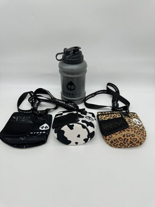 Hydrojug sleeve Lot With Jug & 5 Sleeves