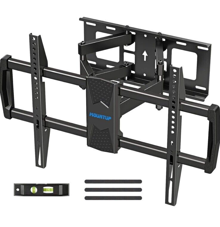 MOUNTUP Full Motion 42'' - 70'' TV Wall Mount - Black (MU0028)