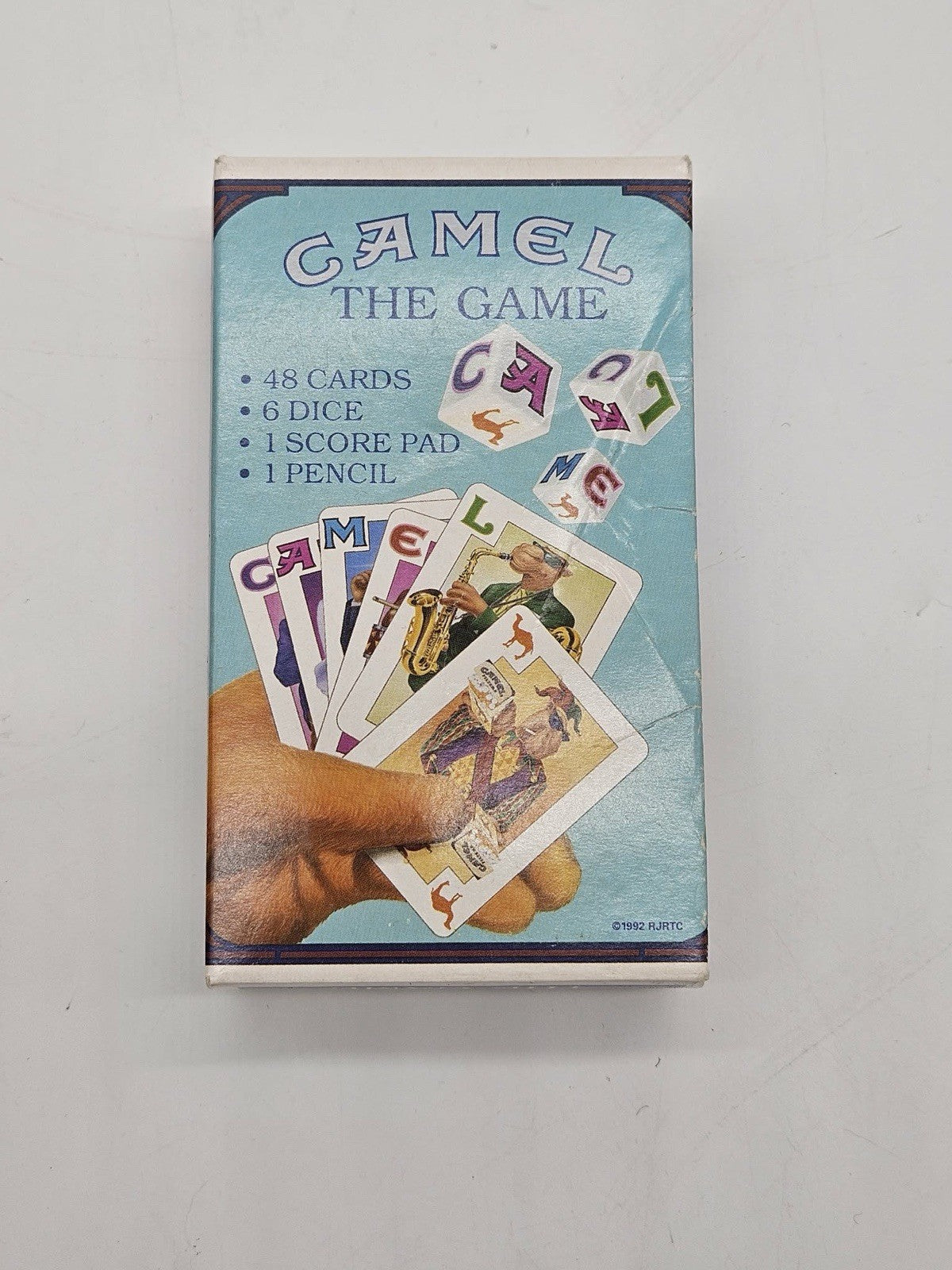 Vintage 1990’s CAMEL THE GAME Camel Cigarettes Dice Card Game 1992