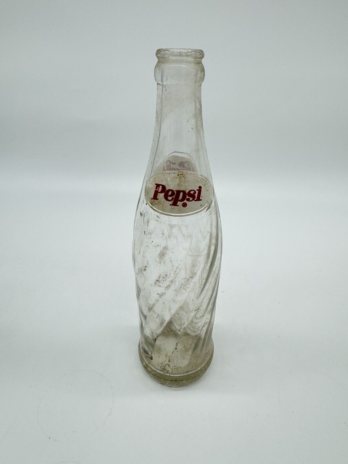 Lot Of 4 Vintage Pepsi-Cola Glass Soda Bottles