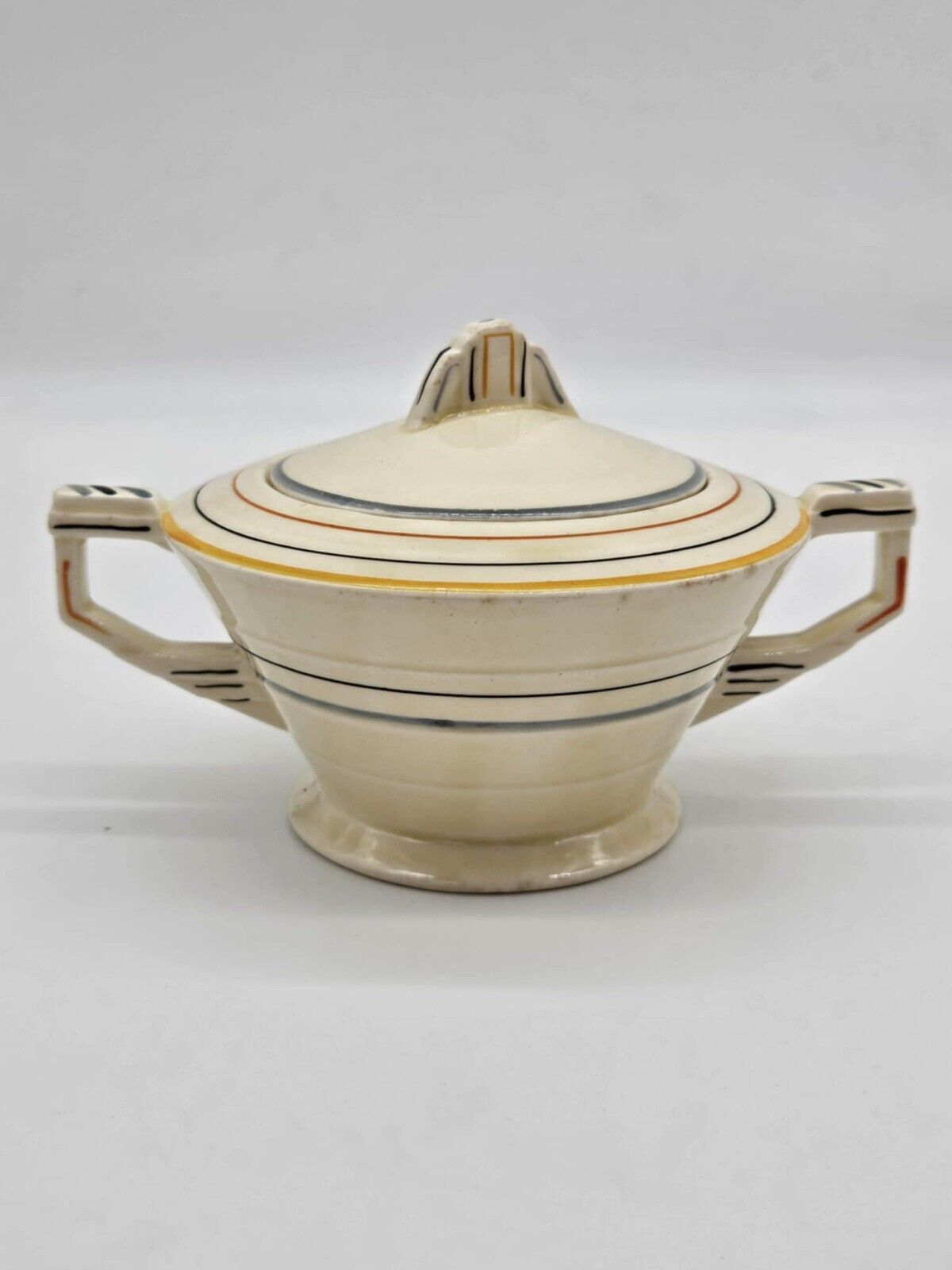 Vintage Grindley RARE Mid Century China England Cream Sugar Creamer Tea Set