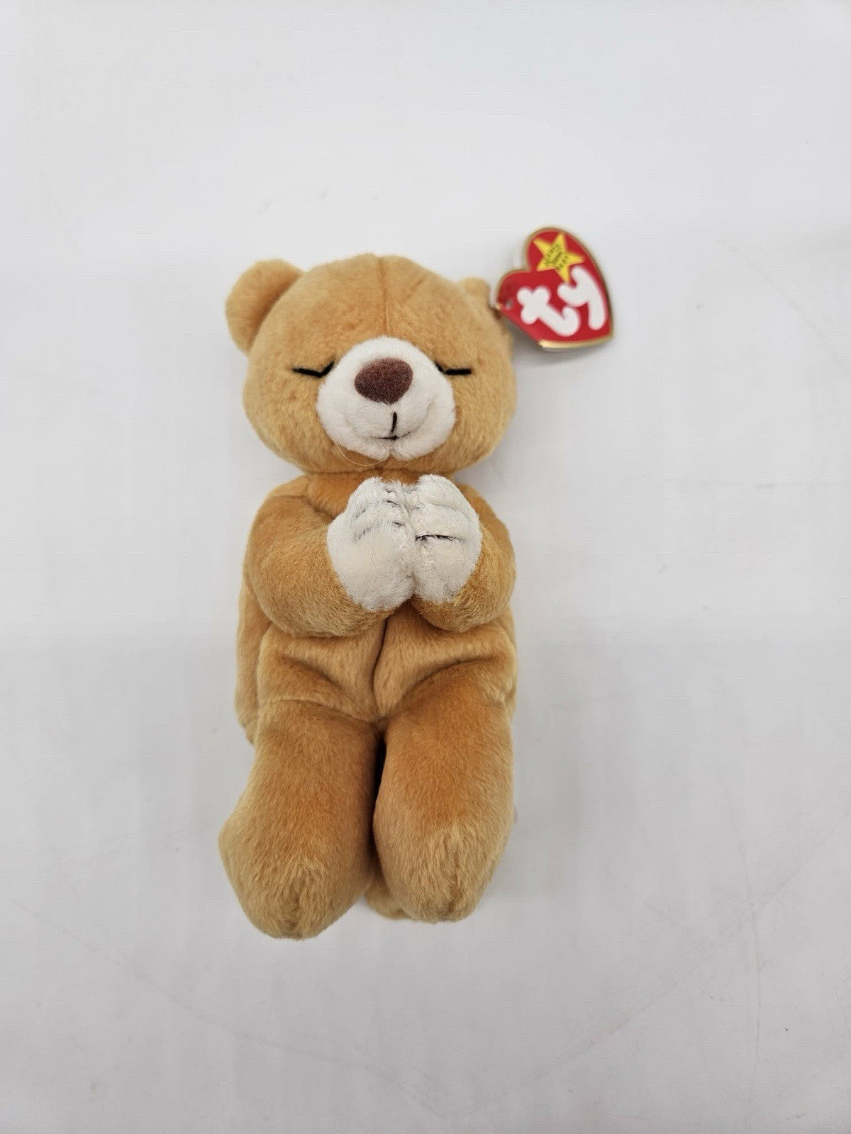 Ty Beanie Praying Bear Hope - 1998