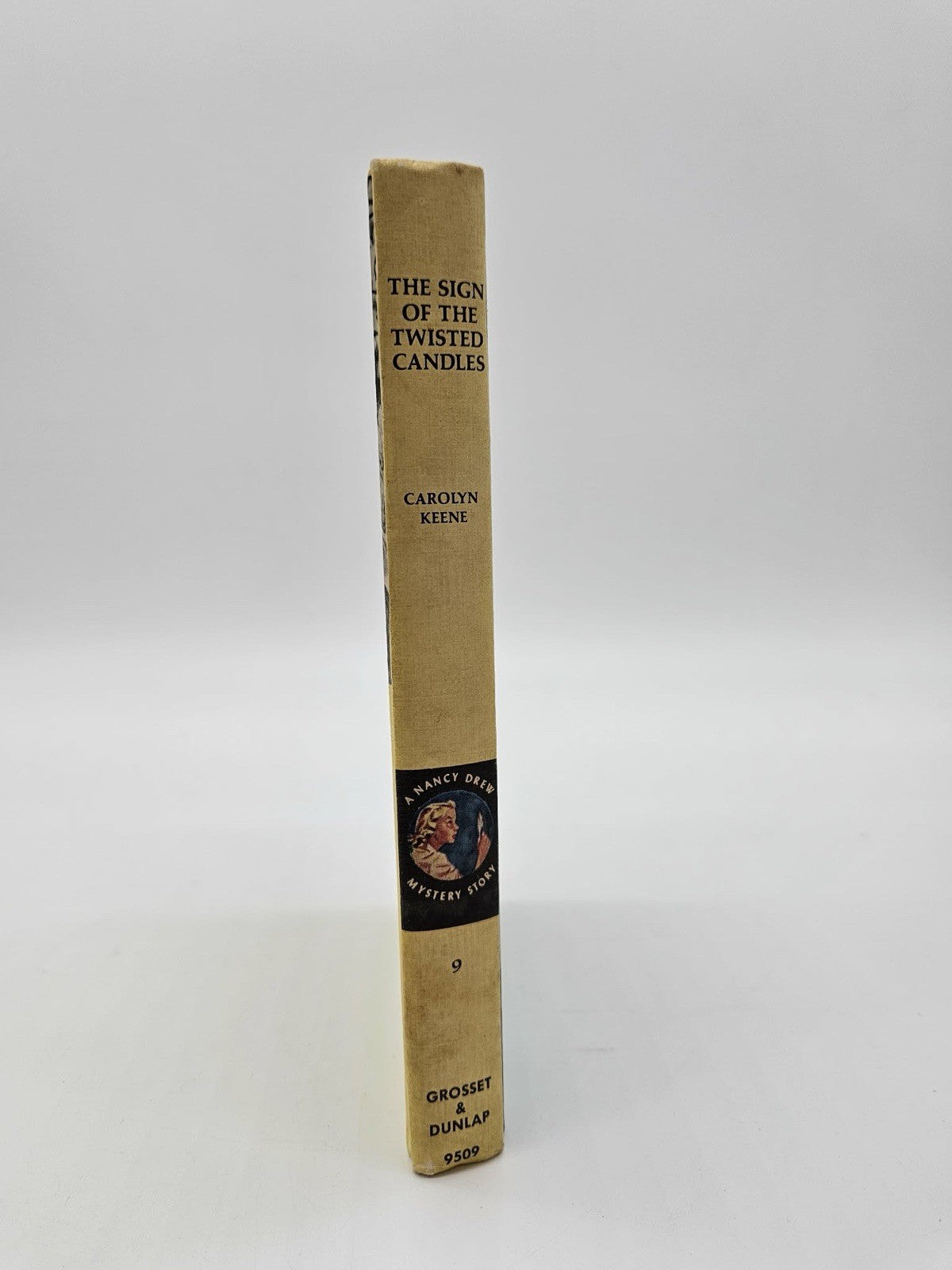 Nancy Drew #9 The Sign Of The Twisted Candle Carolyn Keene HC Grosset Dunlap