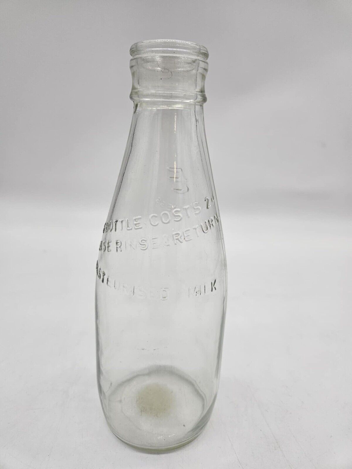 Old Vintage Milk Bottle ~ Express Dairies  CIRCA 1960s