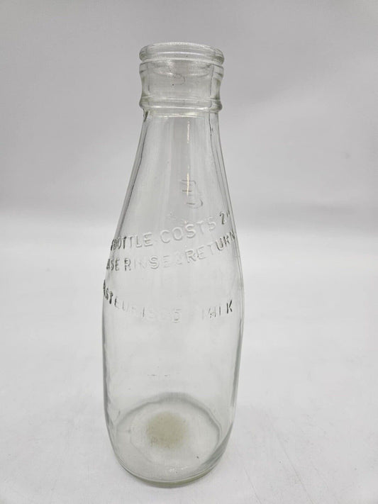 Old Vintage Milk Bottle ~ Express Dairies  CIRCA 1960s