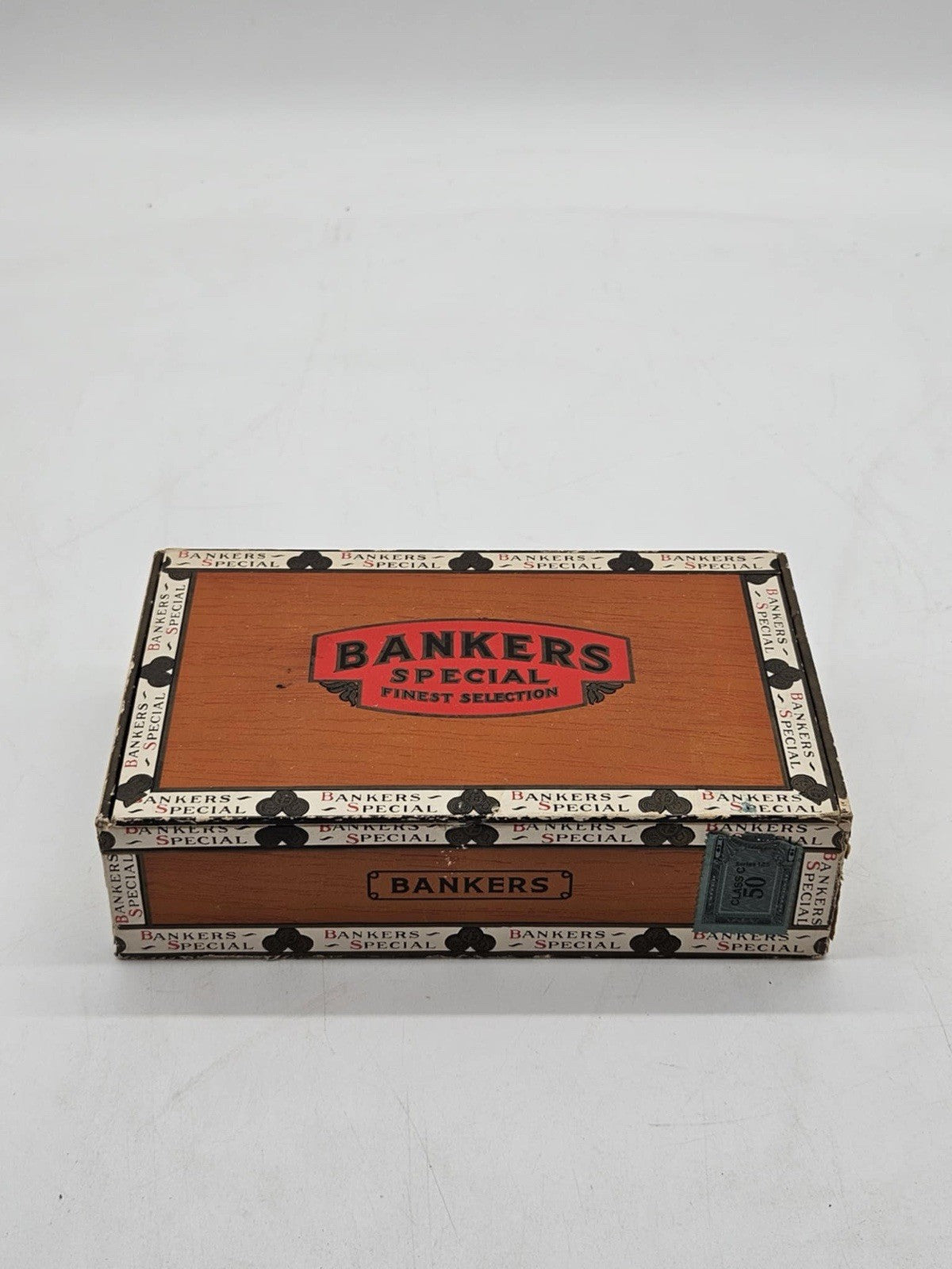 Vintage 1910s Bankers Special Cigar Box