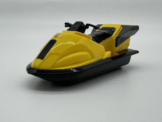 Bass Pro Shops Mighty RIGZ Yellow Black Jet Ski Plastic Toy