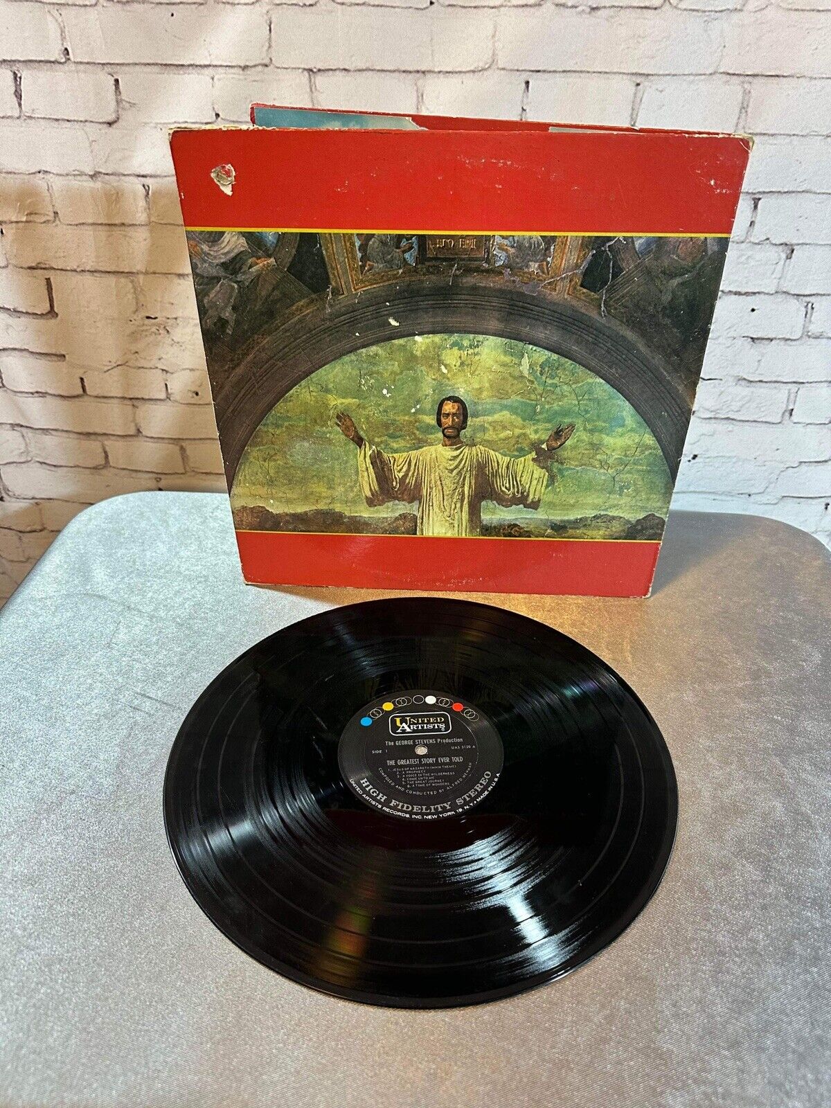 The Greatest Story Ever Told Original Movie Soundtrack Alfred Newman Vinyl [E62]