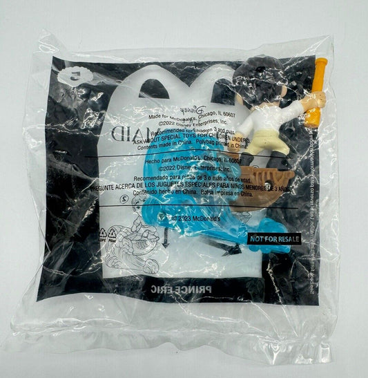 DISNEY THE LITTLE MERMAID PRINCE ERIC MCDONALD’S HAPPY MEAL TOY #5 NEW SEALED