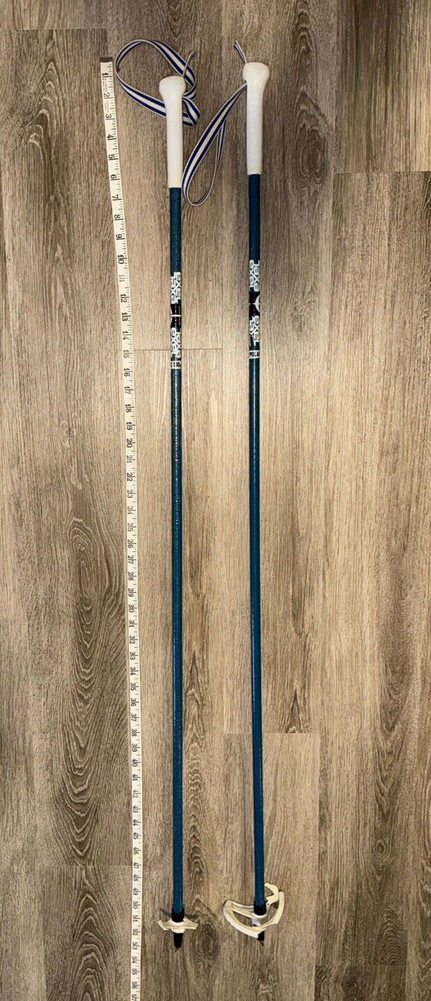 Vintage Exel Polaris Ski Poles Made In Finland