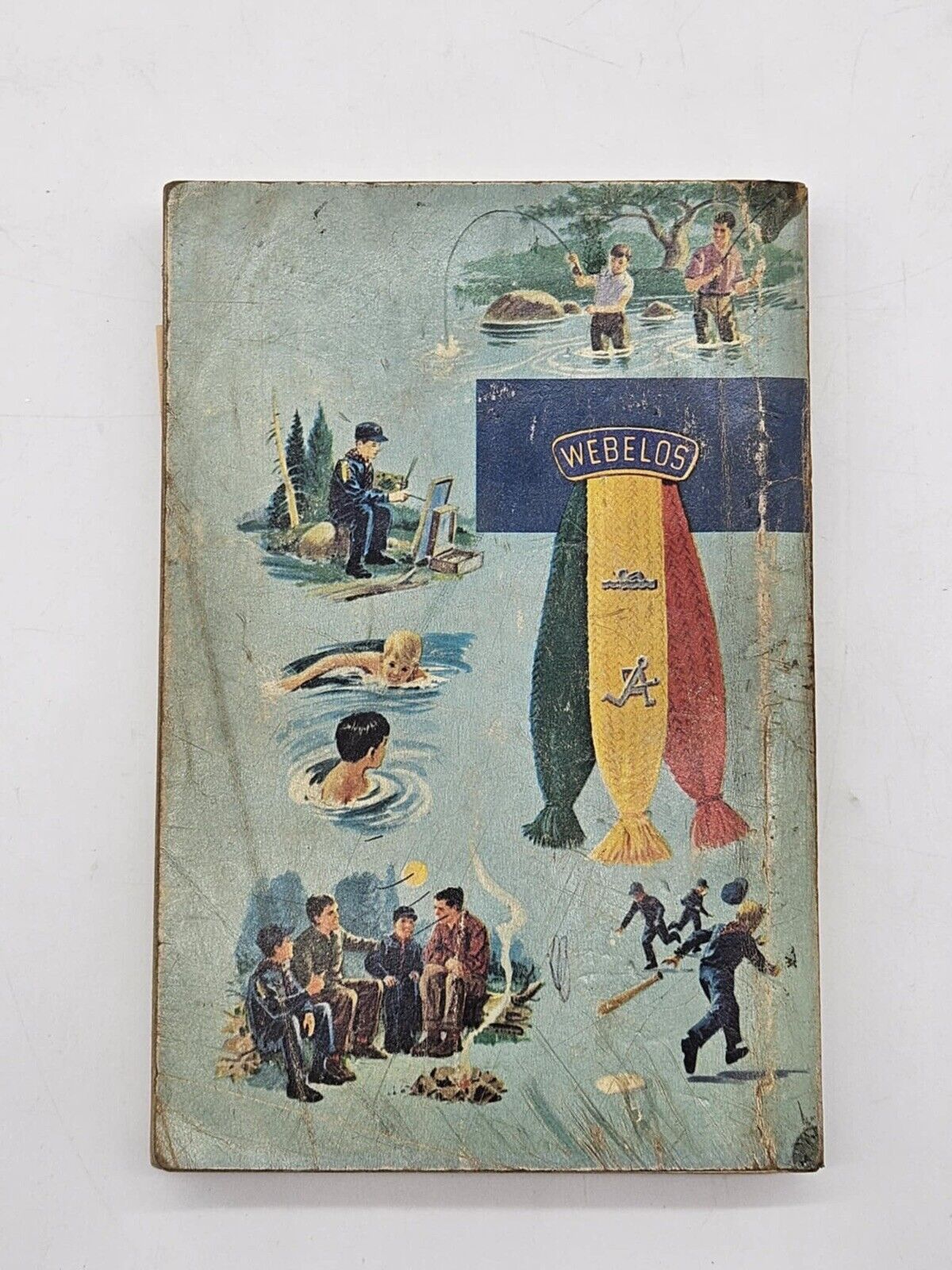 VINTAGE - BOY SCOUTS OF AMERICA "WEBELOS SCOUT BOOK"  1967
