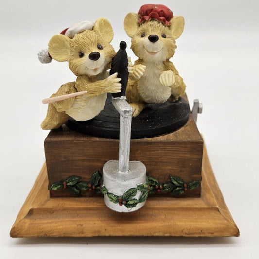 Christmas Mice on Victrola Musical Plays 3 Blind Mice