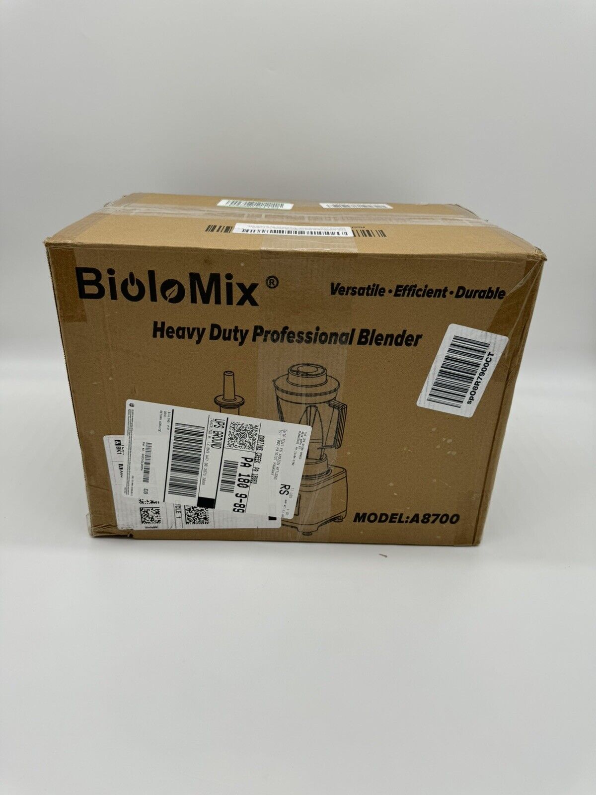BioloMix Heavy Duty Professional Blender Peak 2200W Commercial Grade Bar Blender