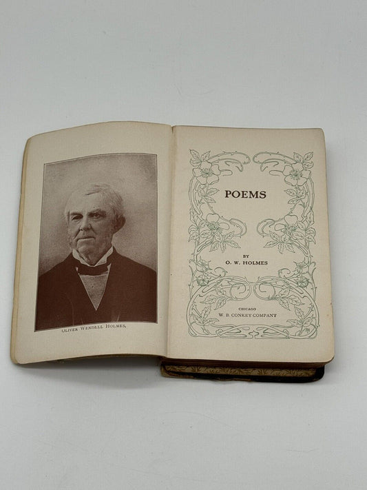 1891 BOOK-THE POETICAL WORKS OF OLIVER WENDELL HOLMES **NO COVER**