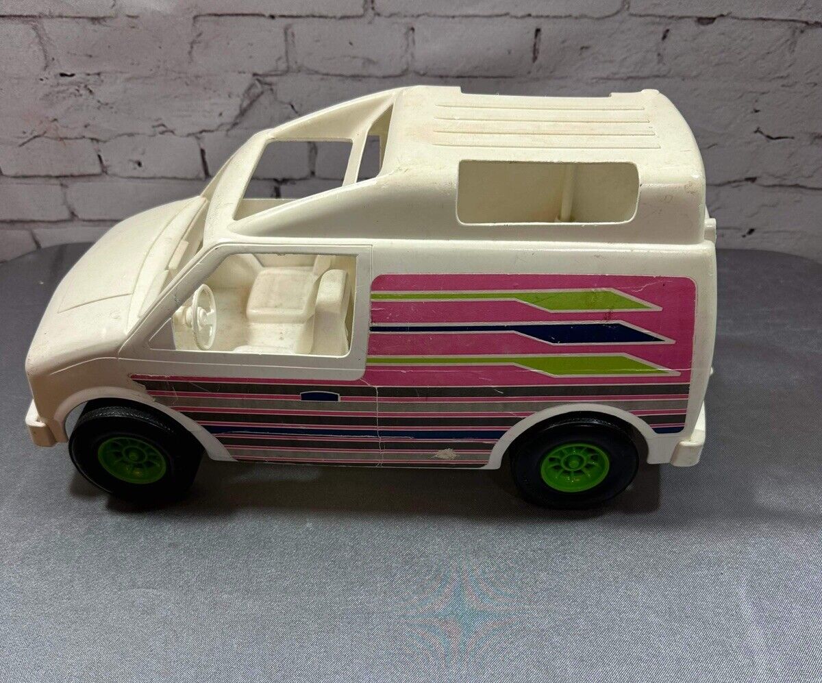 Vintage 1980’s Plastic Toy Van