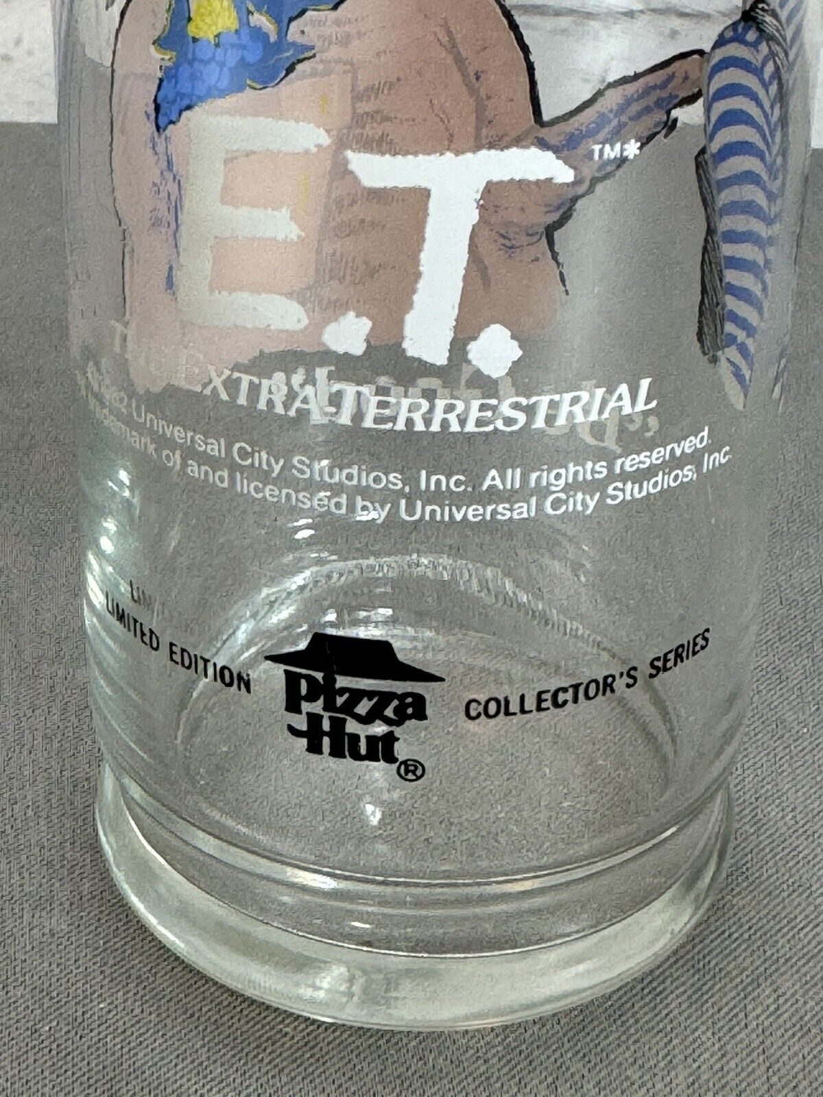 E.T. the Extra Terrestrial glass BE GOOD Pizza Hut 1982