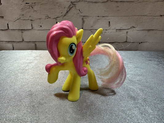2014 Hasbro My Little Pony Fluttershy Mini 3” Figure Yellow Pony Pegasus VCTY