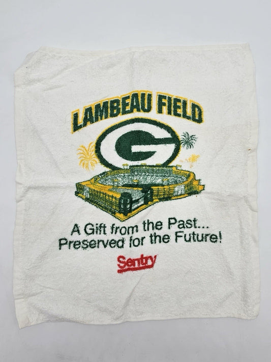GREEN BAY PACKERS Playoff Game Lambeau Field Rally Towel NFL Football Vintage