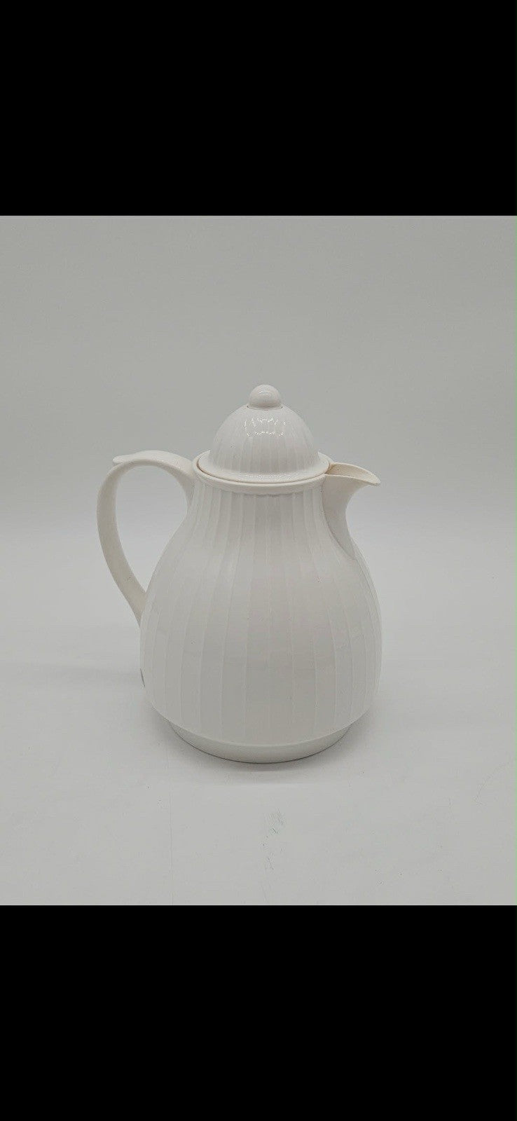 CrownCorning Thermique Coffee/Tea 1qt.Thermal Carafe Server Pitcher Glass Inside