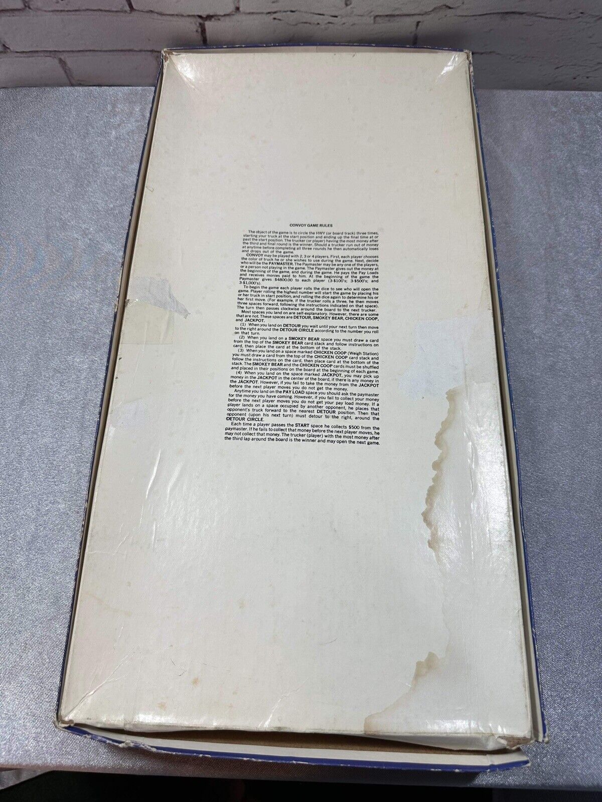 RARE Vintage 1976 “Convoy” Trucker Board Game - American Games Inc. - Semi Truck