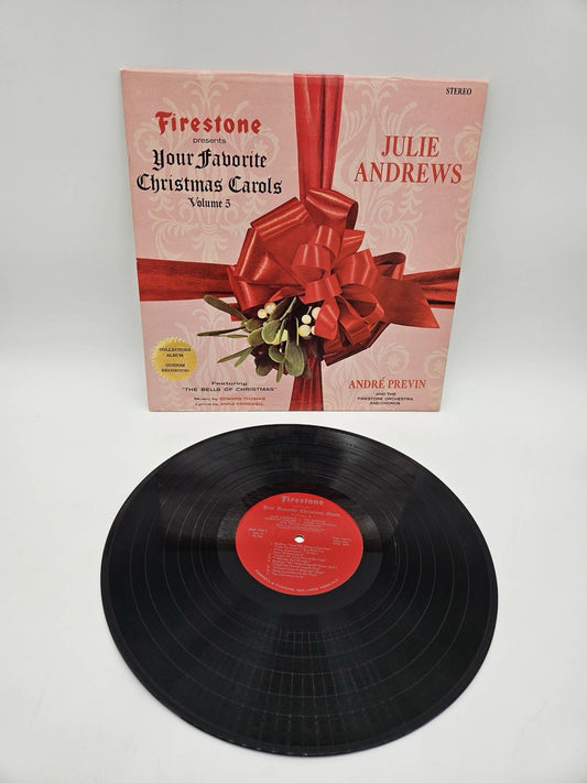 Firestone Presents Your Favorite Christmas Carols Volume 5 LP Julie Andrews M-!!