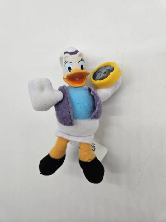Disney House of Mouse DAISY DUCK McDonald Happy Meal Toy 2001 Pludh Plastic Head