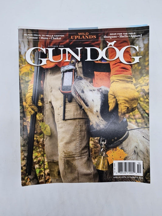 Gun Dog Magazine Oct 2022 *NEW* Hunting