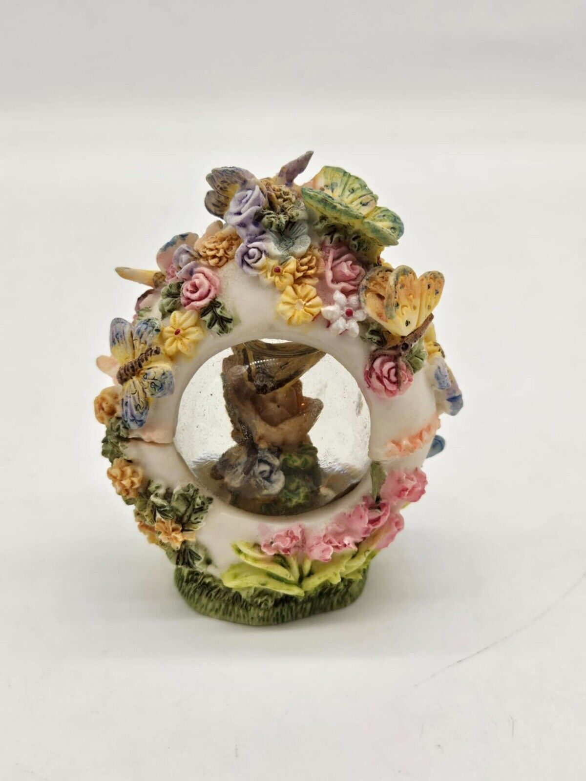 Vintage Butterfly Spring Egg Resin ￼