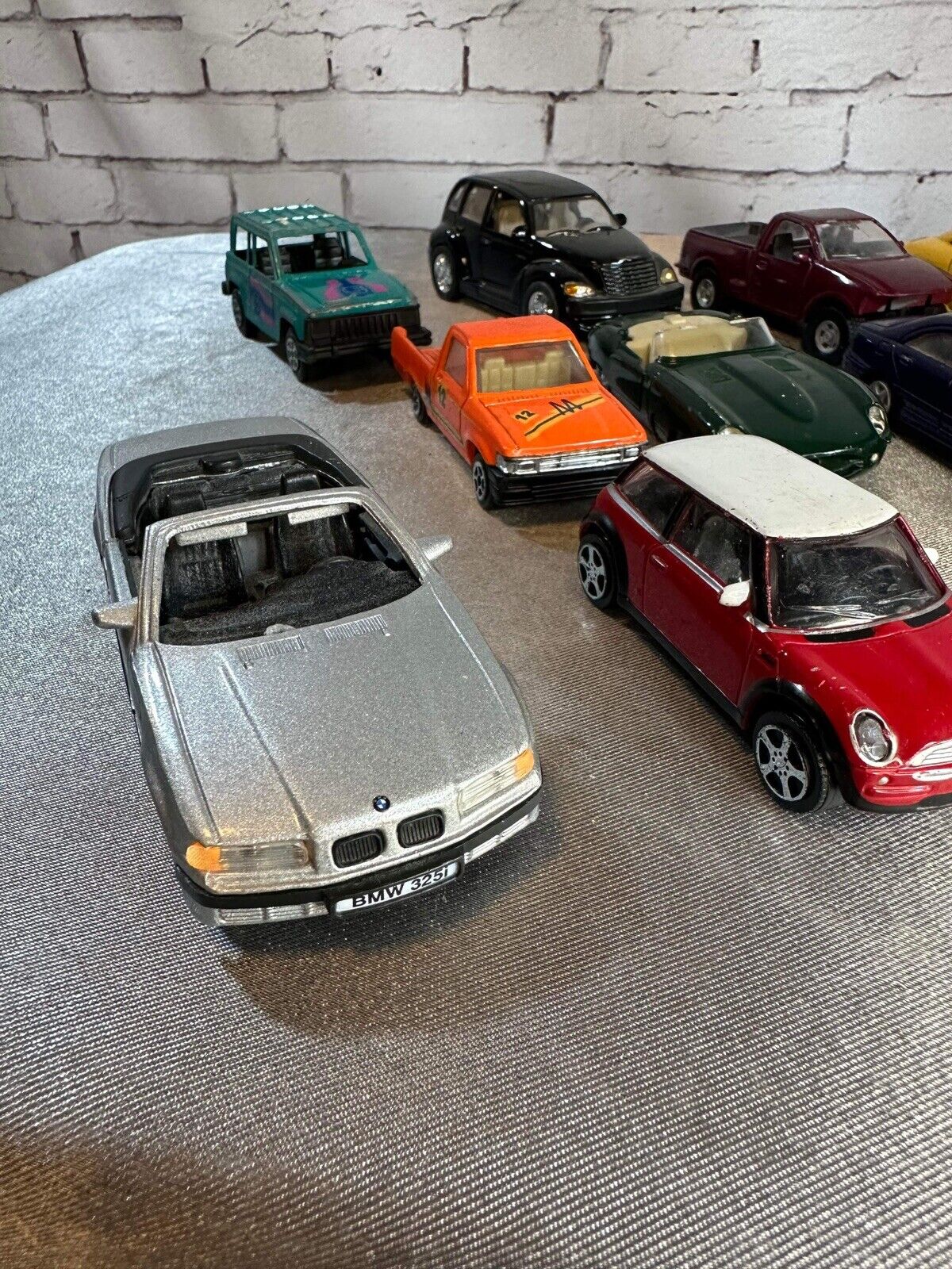 Lot Of  13 Larger Die Cast Toy Cars