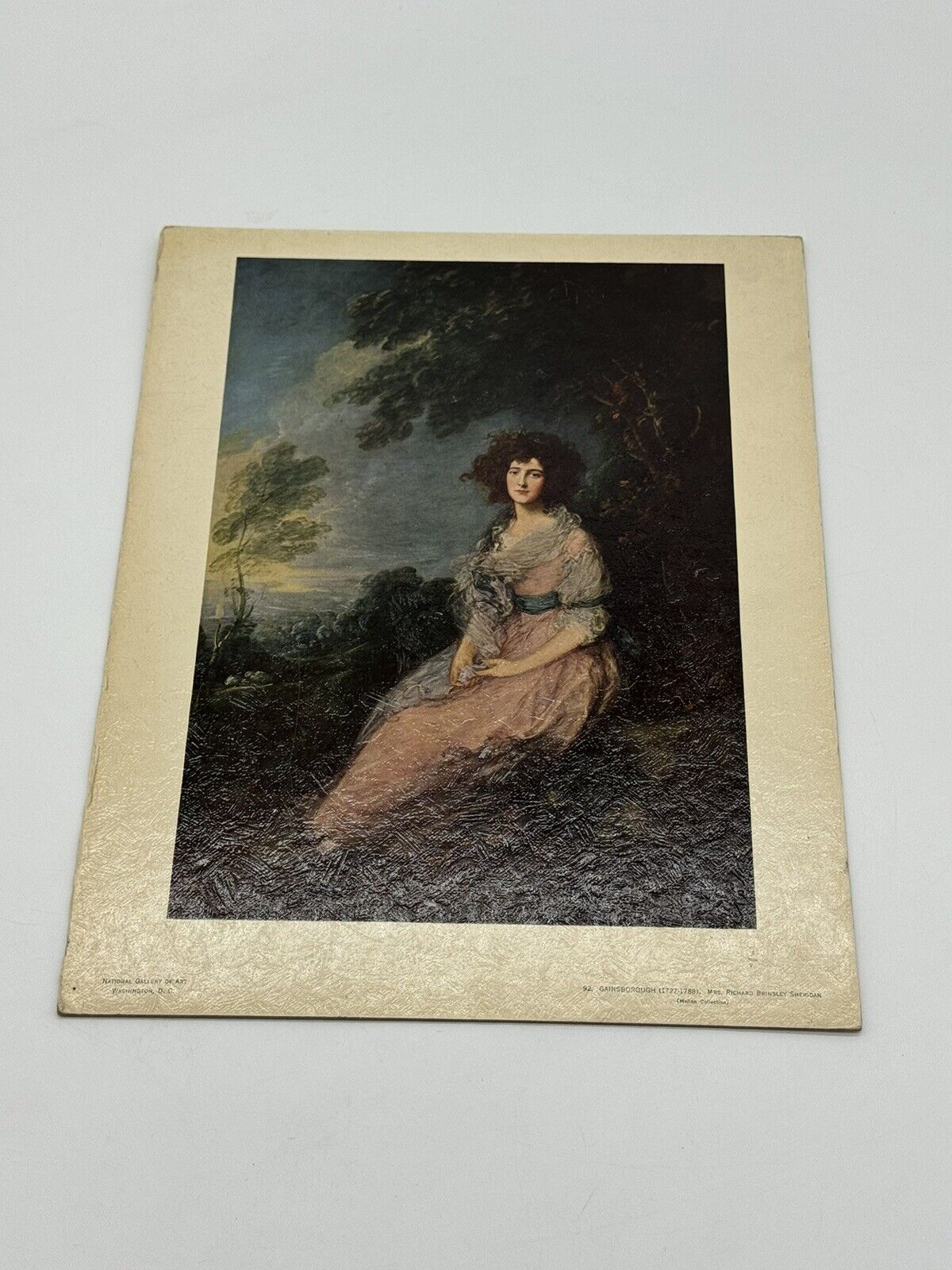 LOT of 3 Thomas Gainsborough NGA Gravure Art Prints 11x14 Museum Board ￼