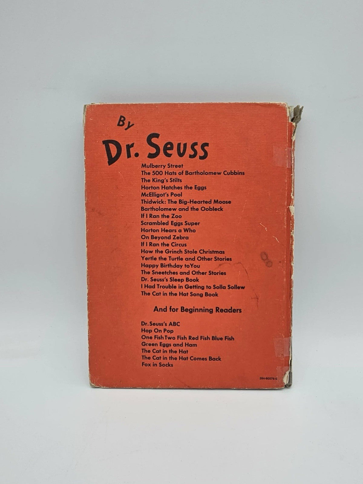Horton Hears a Who! by Dr Seuss 1954, Hard Cover