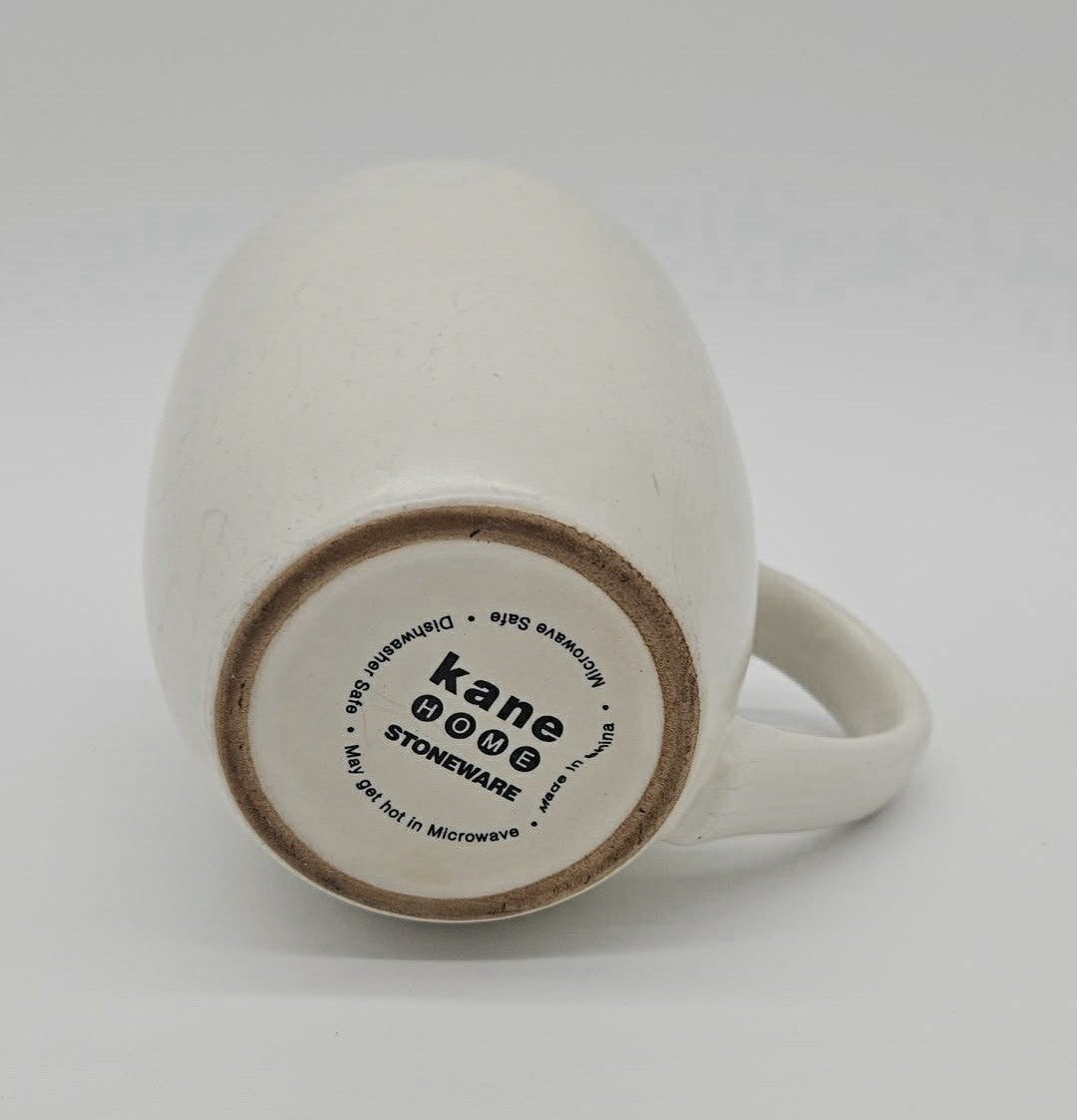 Kane Home Stoneware White Coffee Mug Replacement