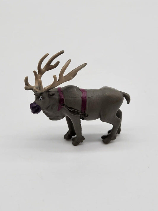 Disney Frozen Sven Reindeer Plastic Figure- Toy Action Figure