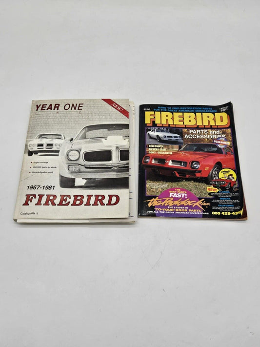 2 Vintage Firebird Parts and Accessories Catalogs P9F1
