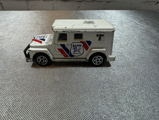 Majorette #204 White Bank Security Armored Car