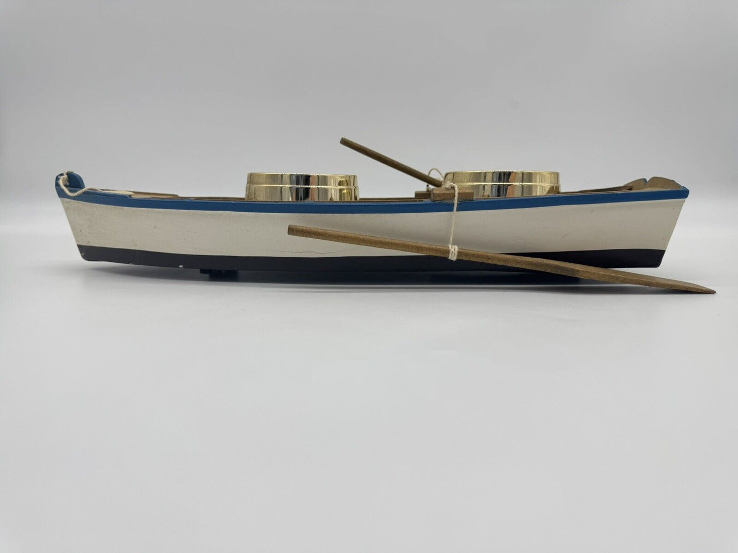 Springfield Woodridge NJ Thermometer Humidity Lodge DecorGreen Wood Boat