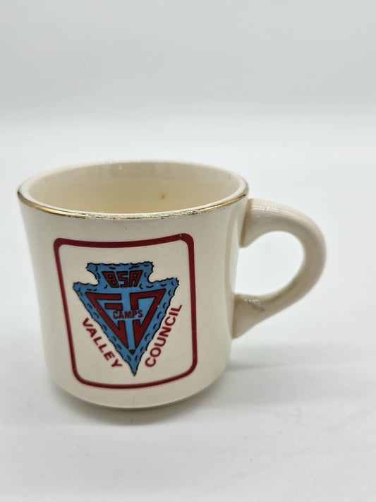 BSA Camps Valley Council Vintage Mug