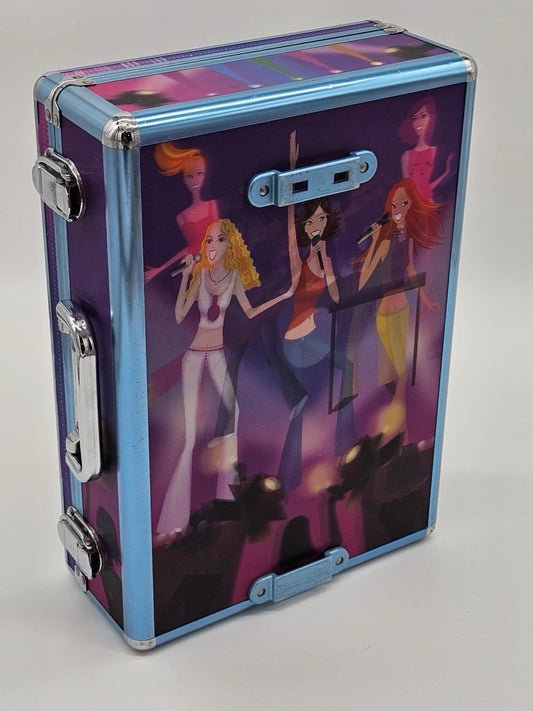 Vintage My Scene Barbie Hardcover Hologram Suitcase
