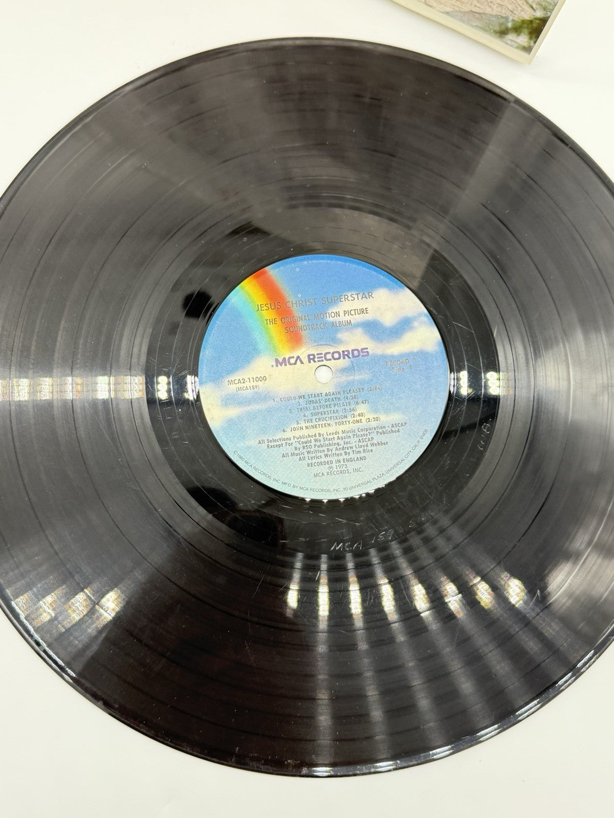 JESUS CHRIST SUPERSTAR Original Soundtrack 1973 2xLP Vinyl Record MCA 2-11000