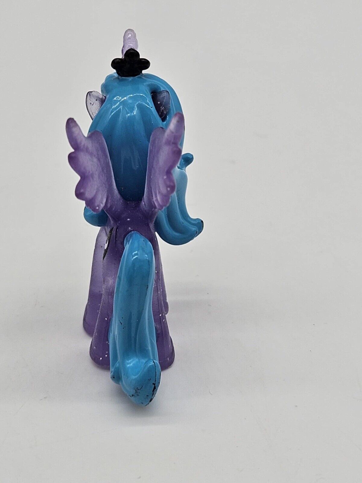 My Little Pony Blind Bag Princess Luna transparent glitter mini figure 2"