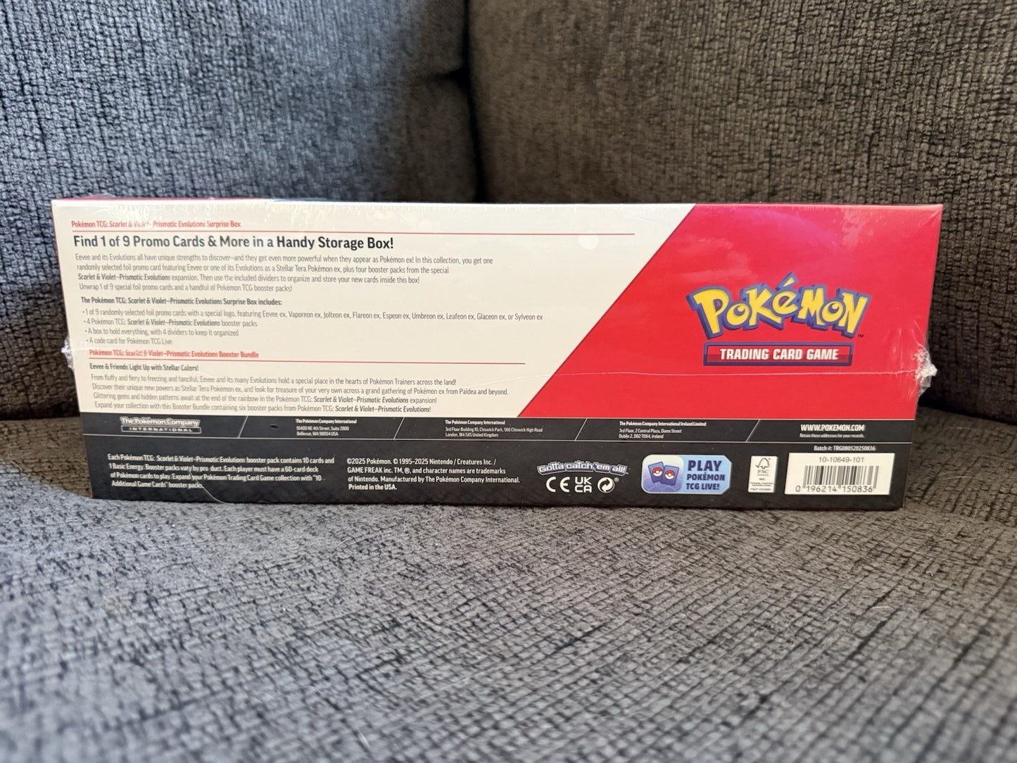 *SEALED* Sam’s Club Pokémon Prismatic Evolutions Booster bundle + Surprise Box