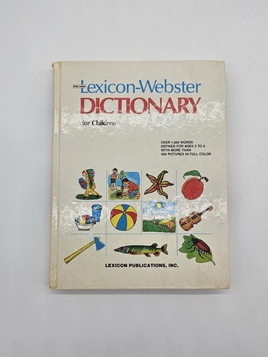 The New Lexicon Webster Dictionary for Children Vintage Rare