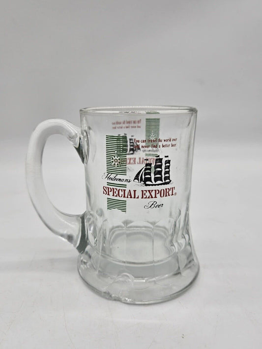 Vintage Heileman’s Special Export Glass Beer Mug